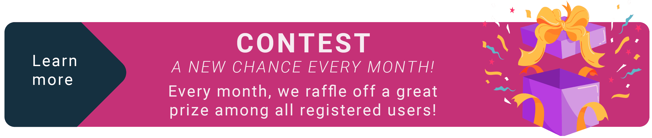 Gewinnspiel Banner